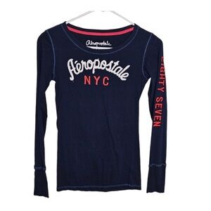 Aeropostale Fashion Activewear long sleeve Tee Size Small